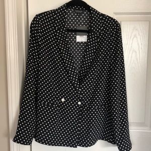 TopShop PolkaDot Blazer